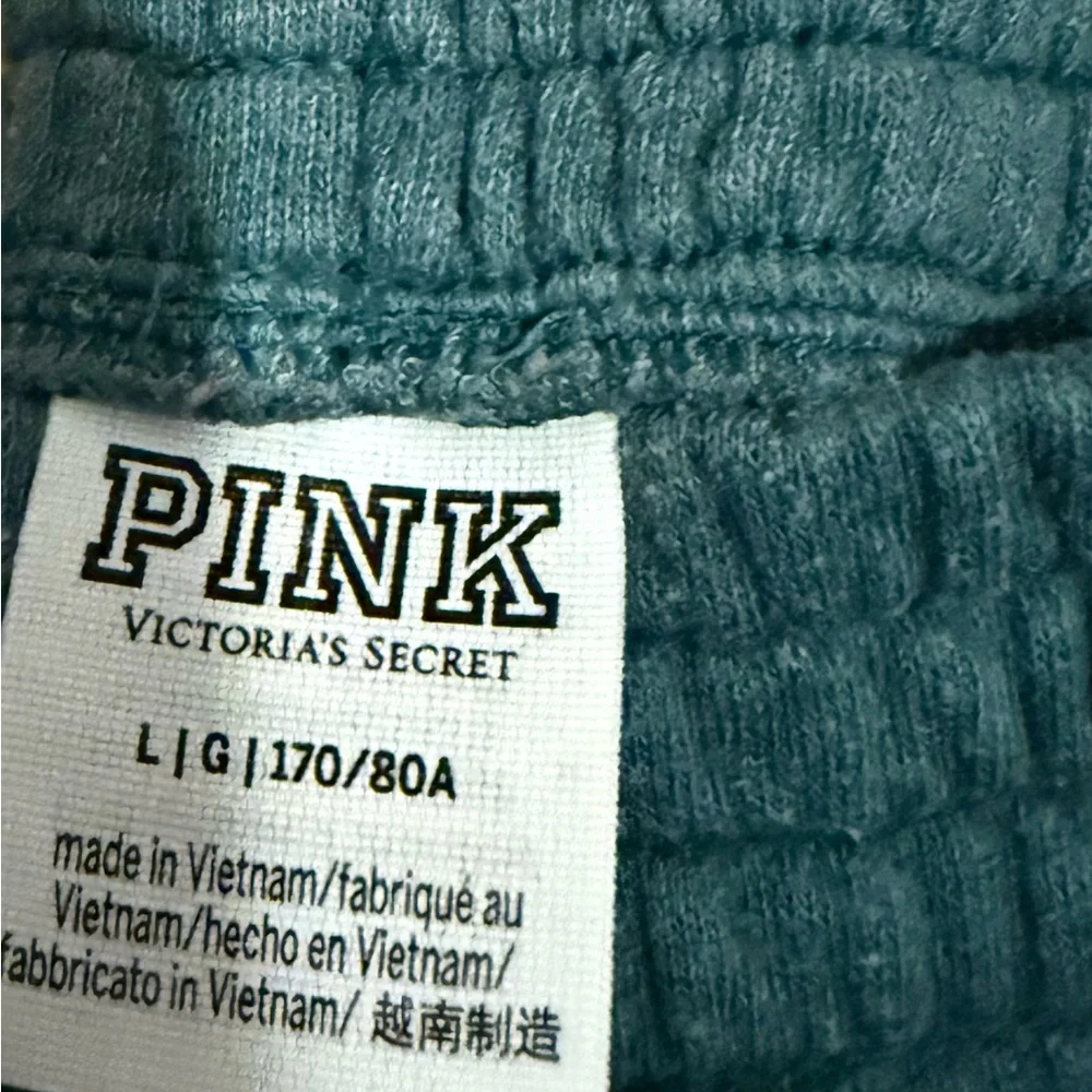 PINK Victoria's Secret Women’s Teal Lounge Pants - Picture 4 of 4